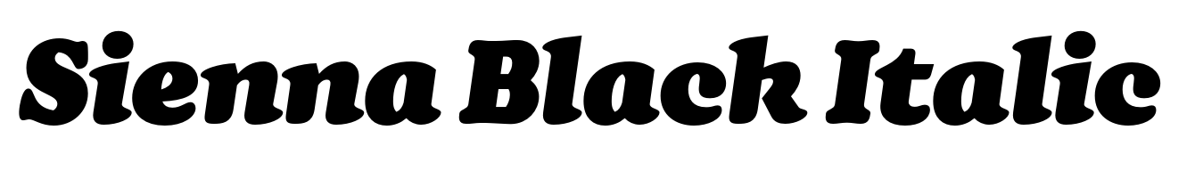 Sienna Black Italic